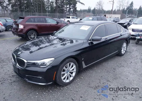 2018 BMW 740E xDrive Iperformance из США, поврежденный, VIN WBA7J2C54JG938166
